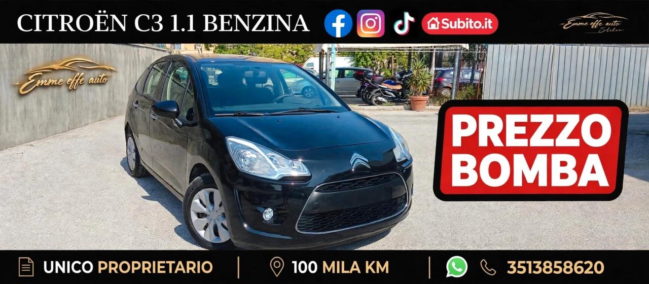 Citroen C3 1.1 benz manutenzione e garanzia