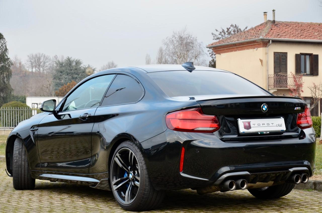 BMW M2 COUPE 3.0 370cv DKG, ECCELLENTI CONDIZIONI, CARBONIO, SCARICO, HARMAN&KARDON, FARI LED ADATTIVI, RETROCAMERA, PELLE, PERMUTE