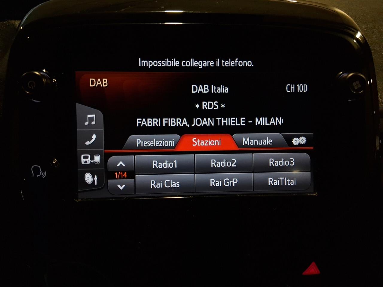 Toyota Aygo Connect 1.0 VVT-i 72 CV 5 porte x-music