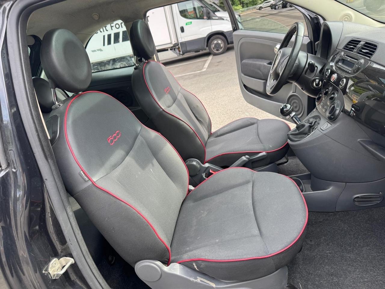 Fiat 500 1.2 Lounge km 120.000 - euro6 2015