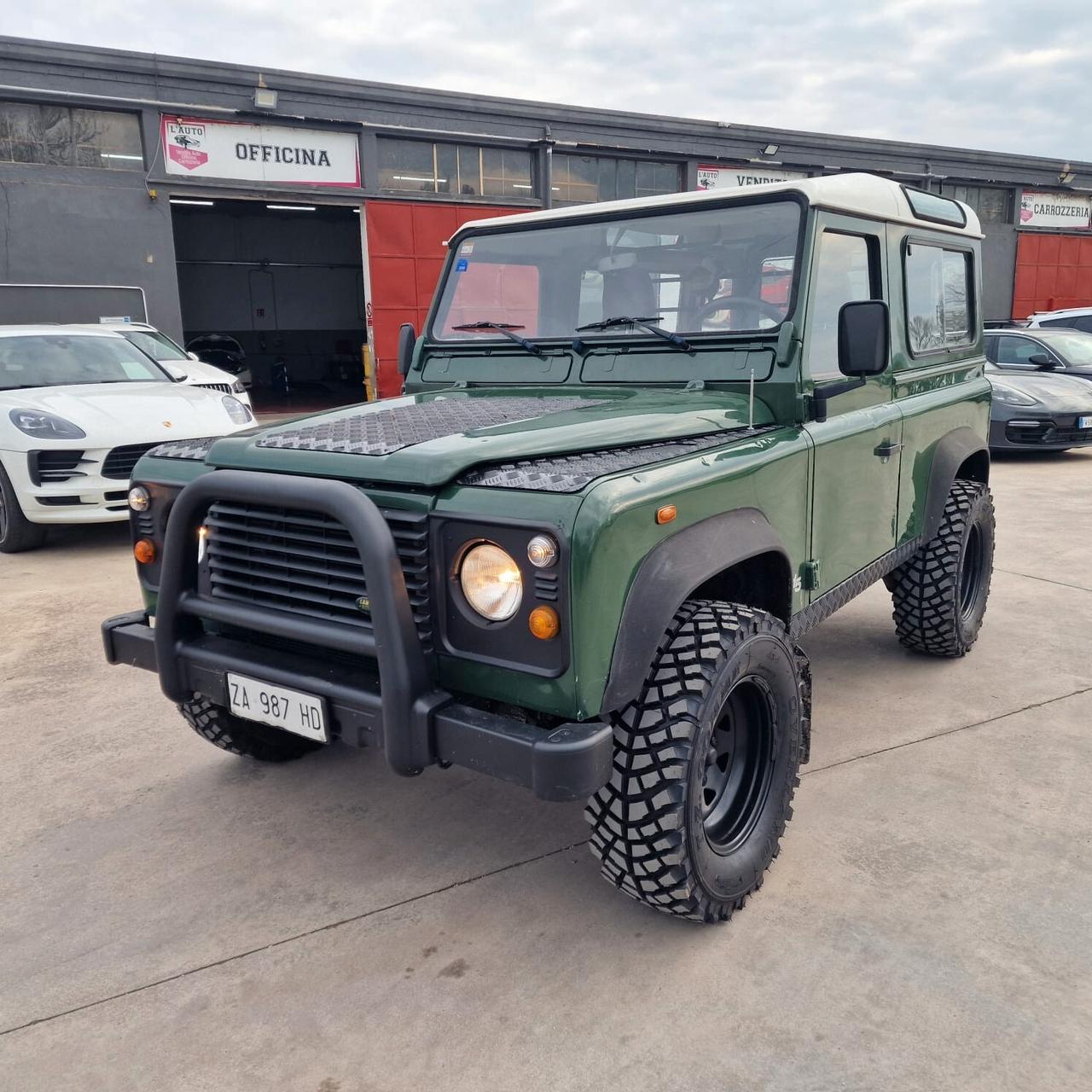 Land Rover Defender 90 2.5 Td5 GANCIO DI TRAINO E CARRELLO APPENDICE