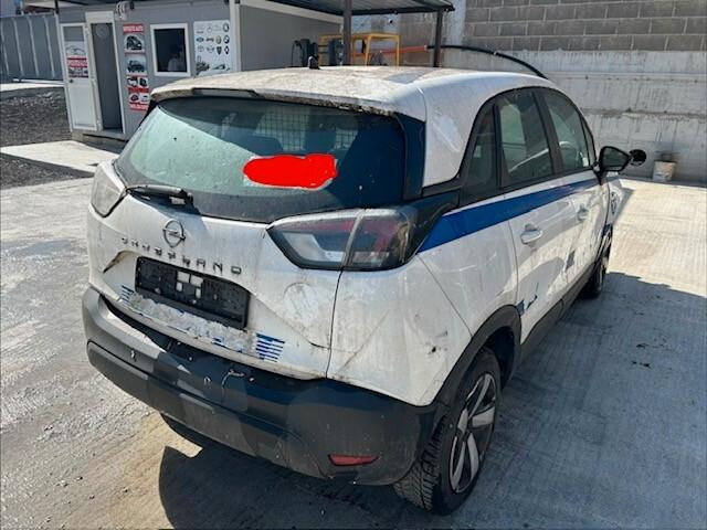 Opel Crossland 2022 1.5 ECOTEC D 110 CV Start&Stop Edition sinistrata incidentata