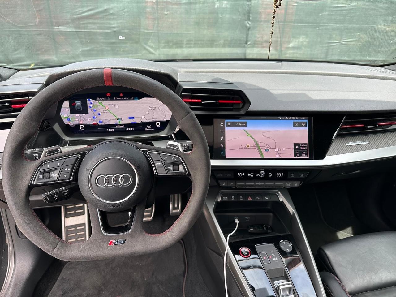 Audi RS3 AUDI RS3 SPORTBACK TETTO VOLANTE ALCANTARA