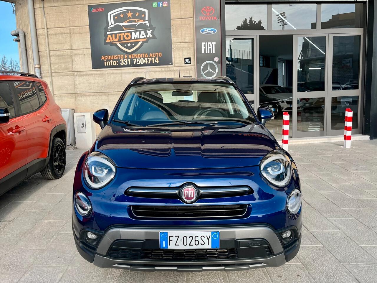 NAVI - FULL LED - CERCHI DIAMANTATI Fiat 500X 1.3 MJt 95cv Cross 2019