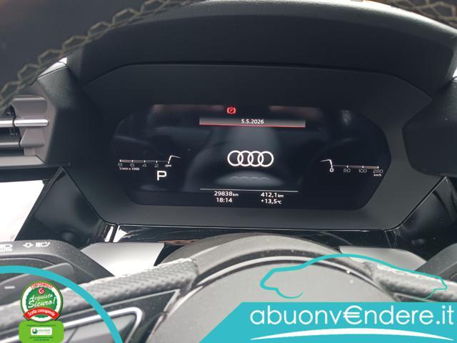 AUDI A3 SPB 35 TFSI S line edition UNICO PROPRIETARIO