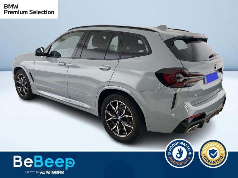 BMW X3 XDRIVE20D MHEV 48V MSPORT AUTO