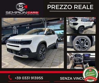 JEEP Avenger 1.2 turbo fwd 100cv PREZZO REALE