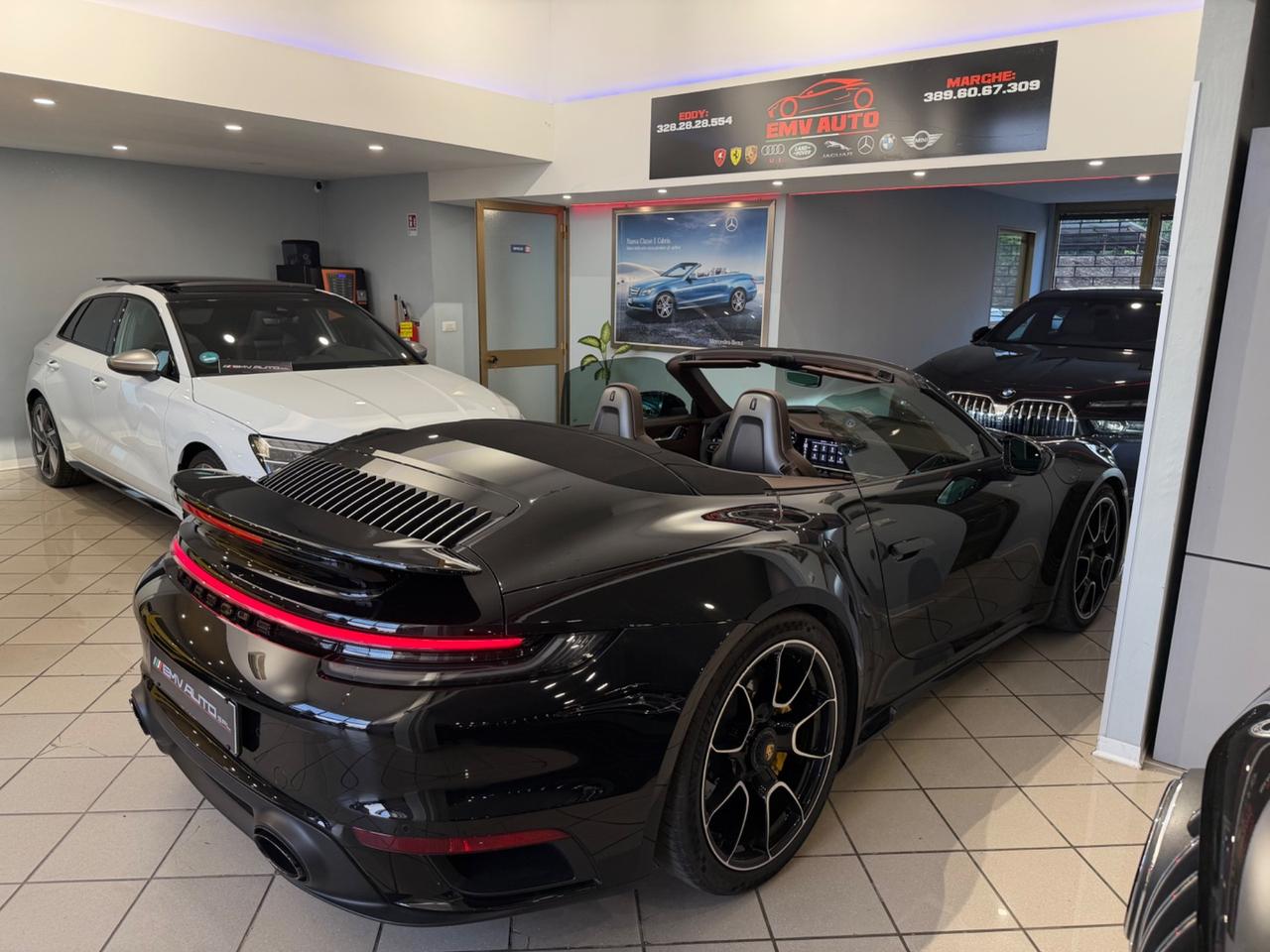 Porsche 911 Turbo S Cabriolet ufficiale italiana iva esposta