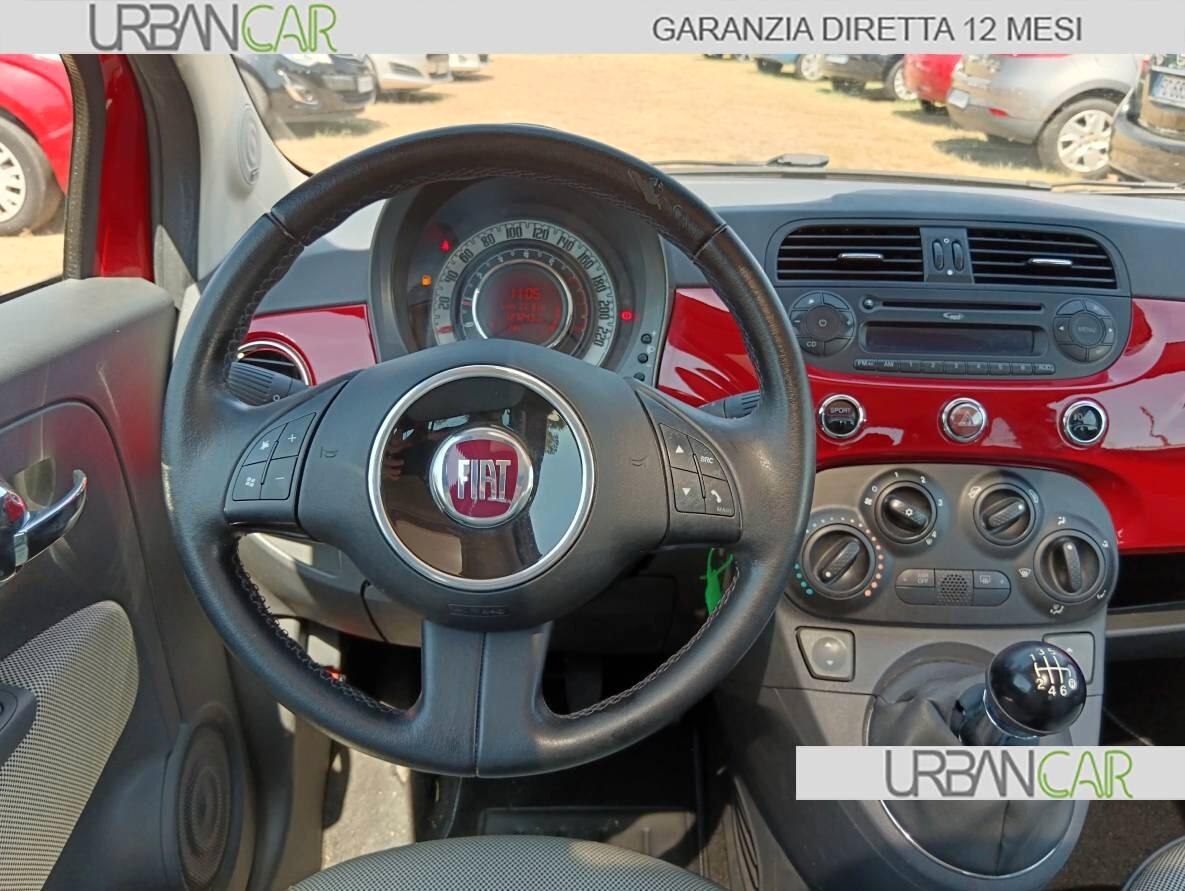 FIAT 500 1.4 Cv 99 Tettuccio Panoramico/apribile - GARANZIA