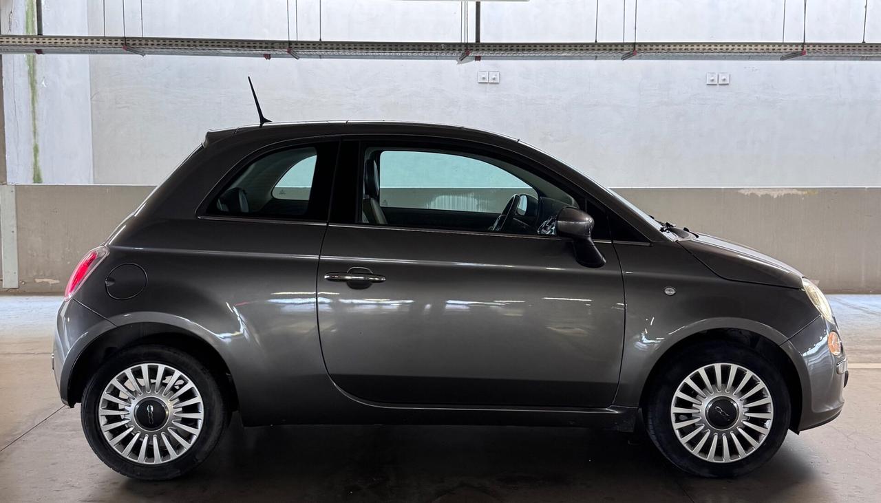 Fiat 500 Lounge–Km Certificati–Euro6B