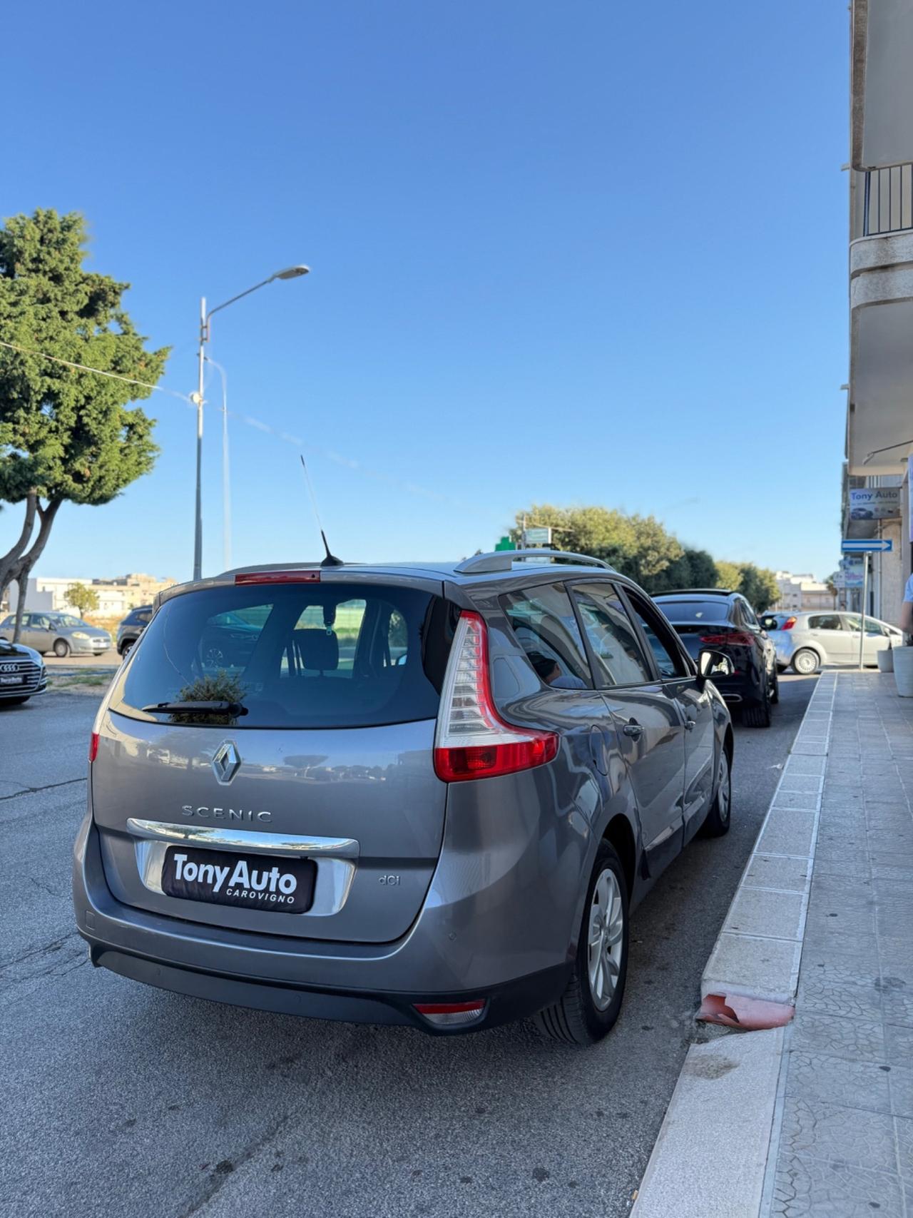 Renault Scenic 1.5 dci Limited automatica 110cv 7 POSTI,NAVIGATORE ,TELECAMERA,KM CERTIFICATI