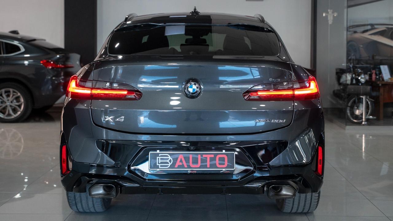 Bmw X4 XDRIVE20D MHEV 48V MSPORT PRO AUTO 20" XENO NAVI PELLE FULL OPTIONAL