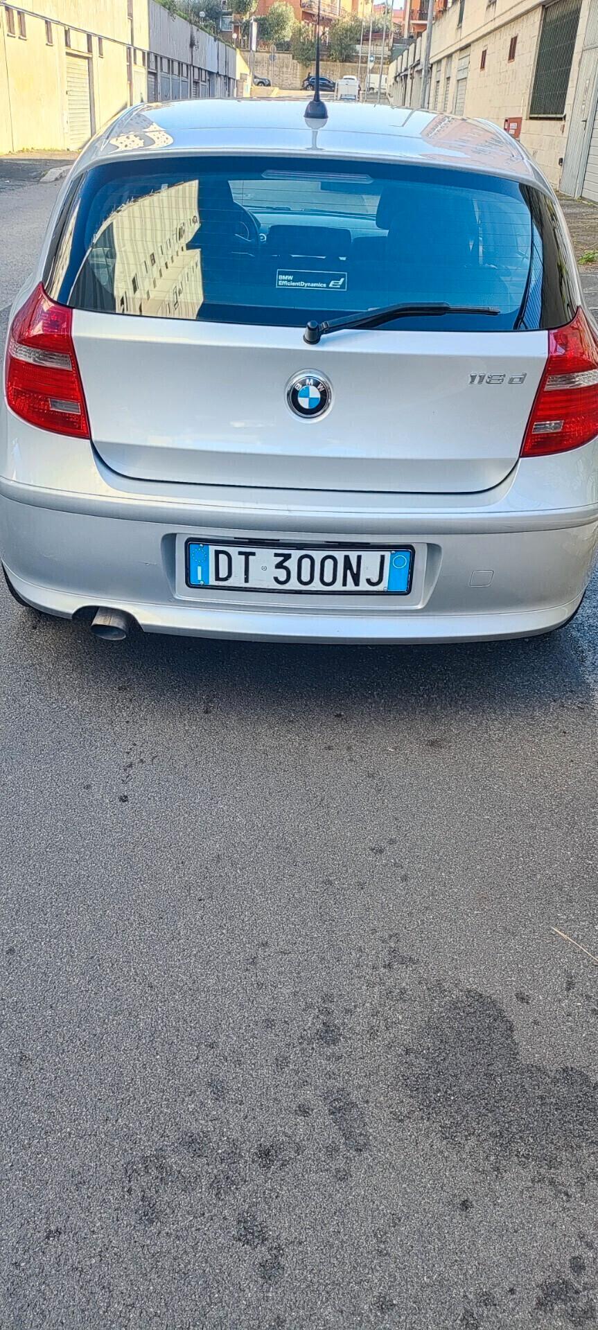 Bmw 118 118d cat 5 porte Attiva DPF euro 5