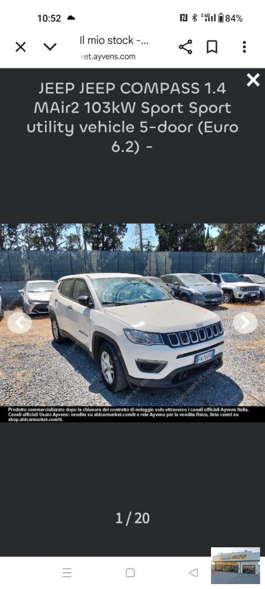 JEEP Compass 1.4 Benzina-53.000 Km-Anno 2019