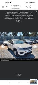JEEP Compass 1.4 Benzina-53.000 Km-Anno 2019