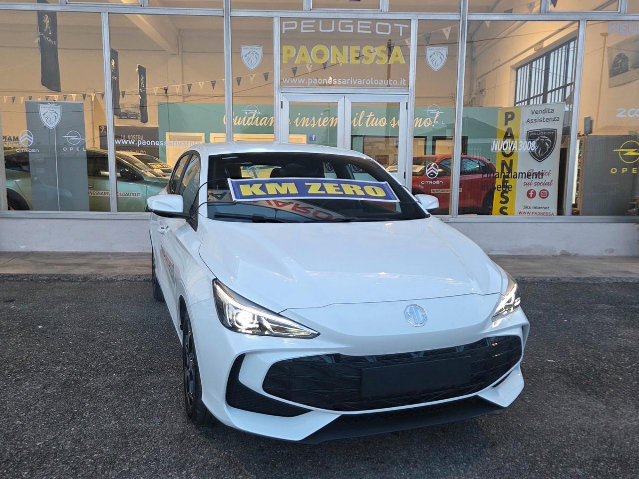 Mg MG3 COMFORT 116 CV KMO NESSUN OBBLIGO FINANZIARIO