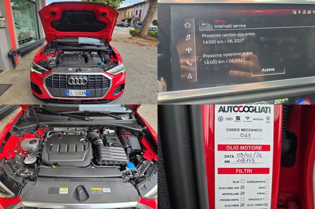 AUDI Q3 35 2.0 TDI S tronic UniPropietario ACC Radar LED