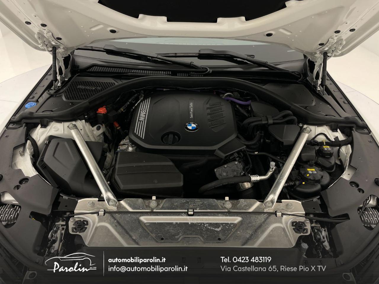 BMW 420 d 48V Coupé Msport Tetto-Spoiler M-Black pack-19''