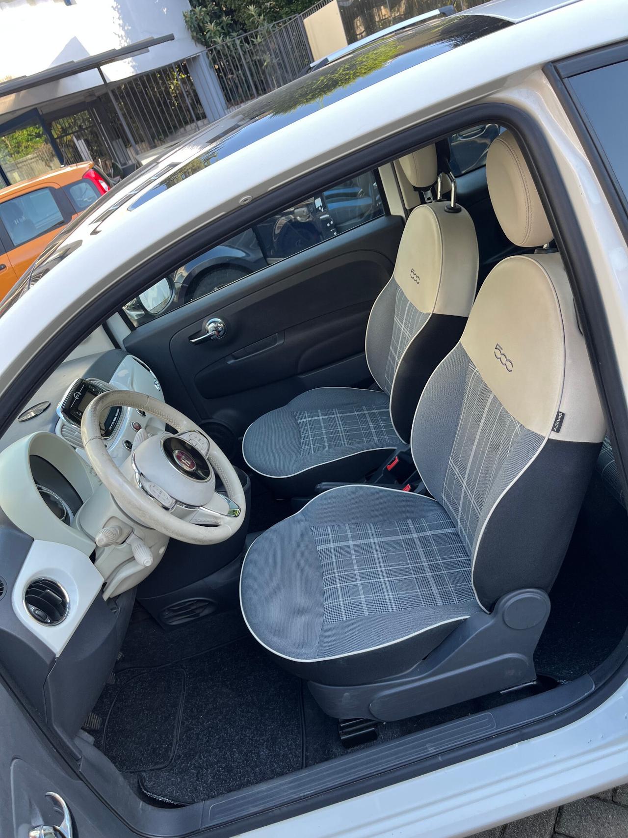 FIAT 500 1.2 BENZINA LOUNGE - ANCHE PER NEOPATENTATI - 2017