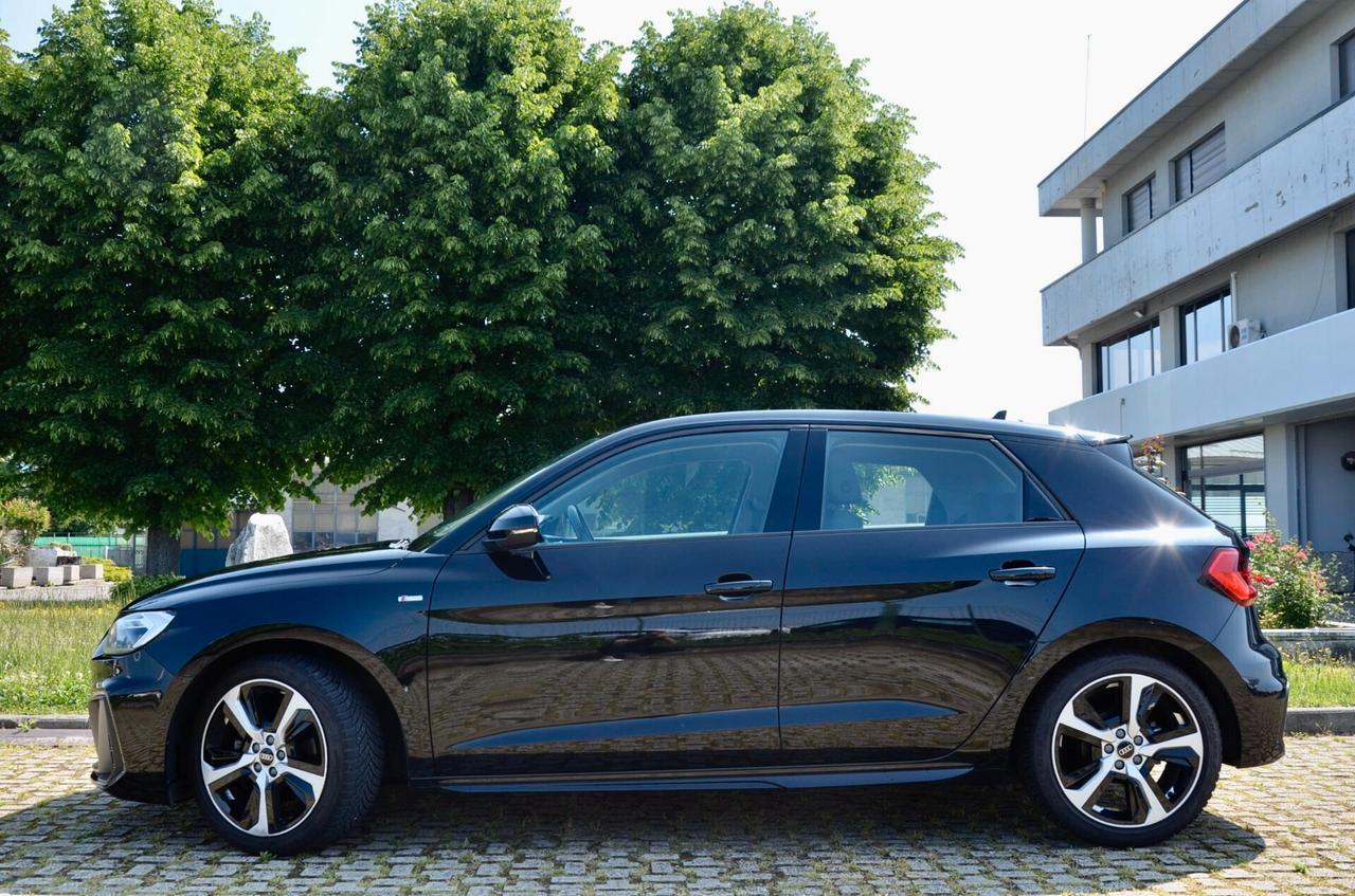 AUDI A1 SPB 30 1.0 TFSI S-LINE EDITION 110cv S-TRONIC, UFF ITALIANA, UNICOPROPRIETARIO, SERVICE AUDI, FARI LED, PERMUTE