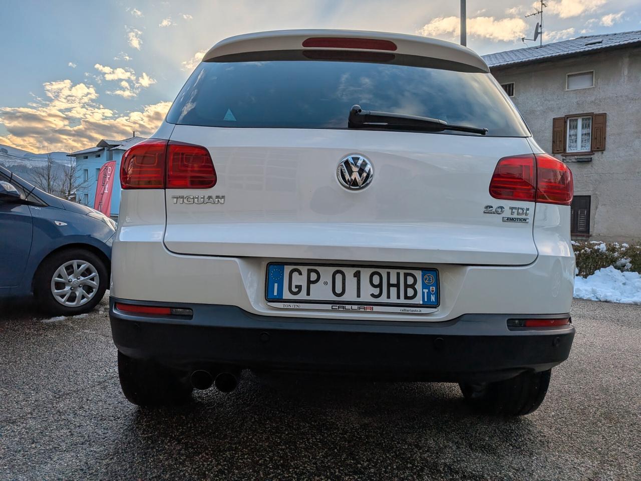 VW TIGUAN 2.0 TDI 140CV 4MOTION MANUALE
