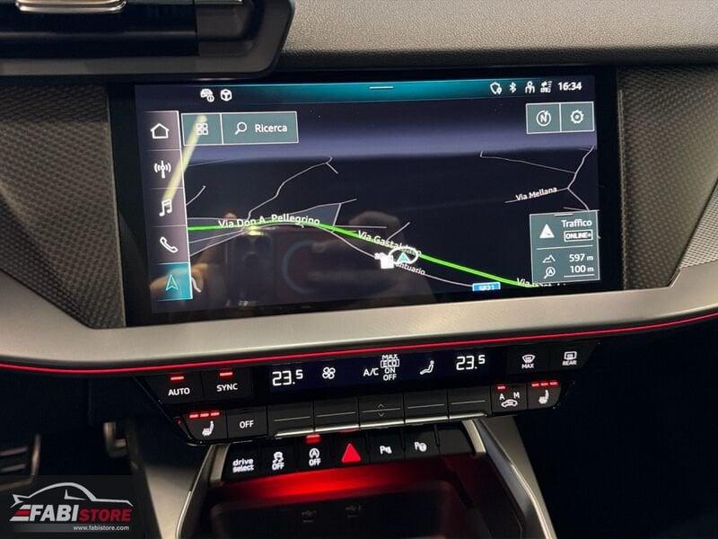 Audi A3 A3 SPB 40 TFSI 190 Cv S-Tronic QUATTRO S-Line - Tetto, Matrix, Bang, Gusci, Pelle ecc