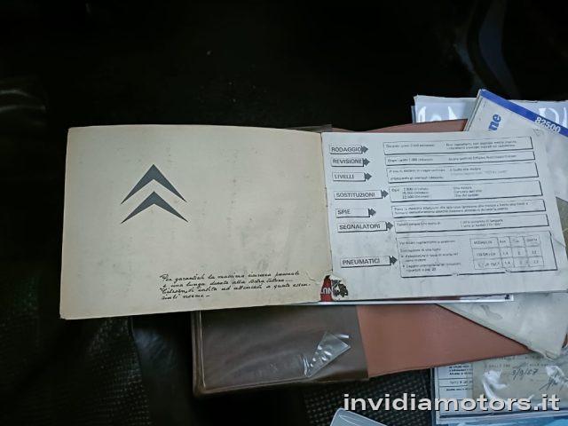 CITROEN Acadiane targa e doc.Originali Book Completo
