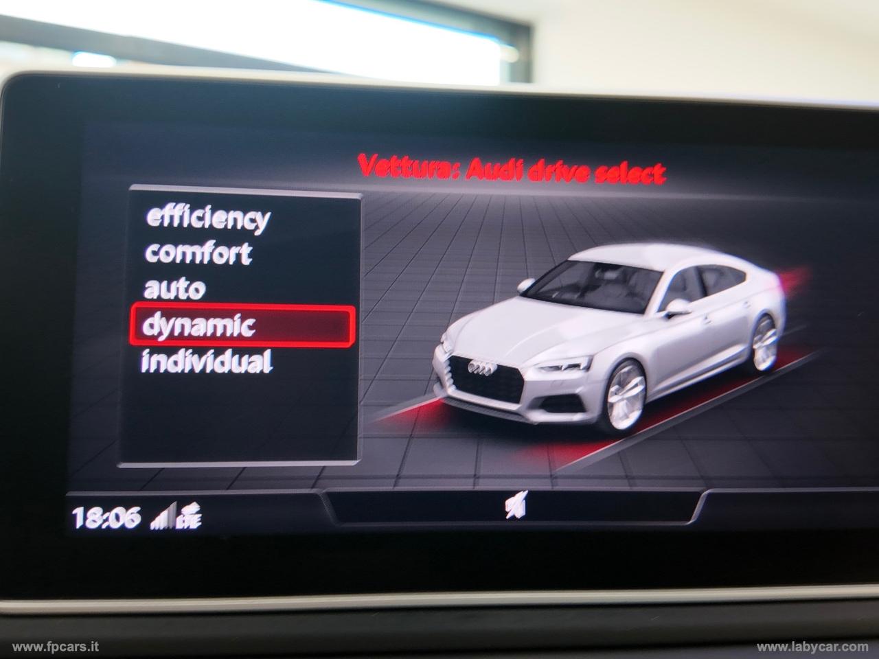 AUDI A5 SPB 2.0 TDI 190CV S tronic S-LINE