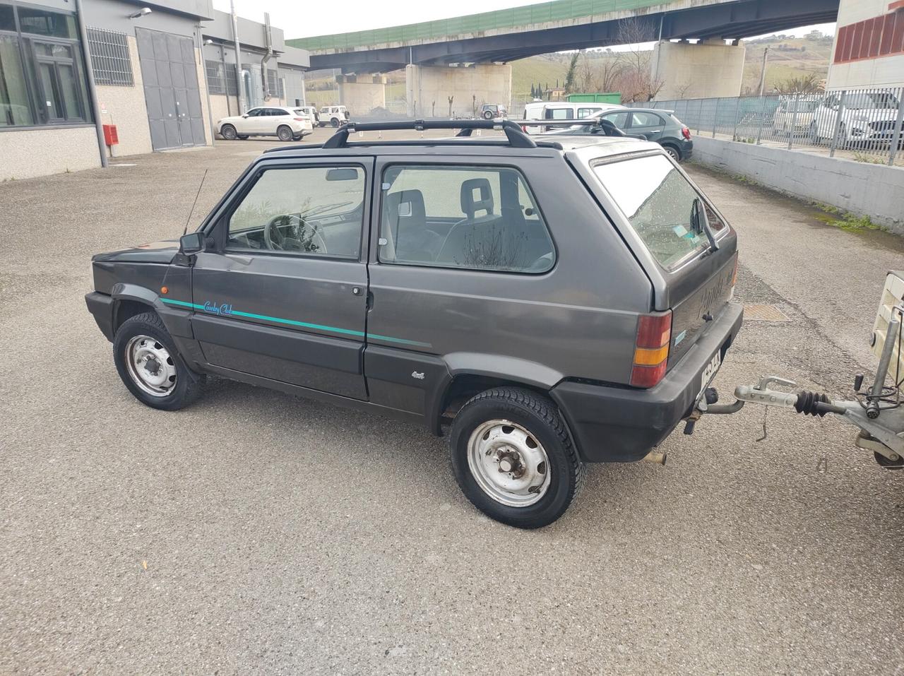 Fiat Panda 1100 i.e. cat 4x4 Country Club gancio traino carrello appendice