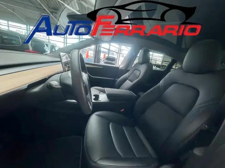 Tesla Model Y LONGE RANGE AWD TETTO PANORAMICO PELLE NERA GUIDA DI 2°LIVELLO CAMERA 360° CRUISE ADATTIVO