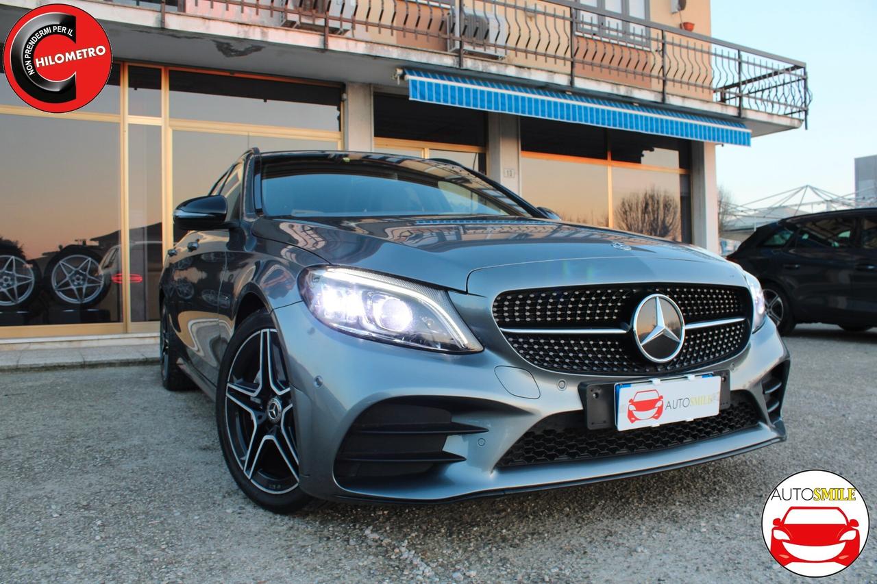 Mercedes-benz C 220 SW d Premium AMG Night Edition pack luci interne