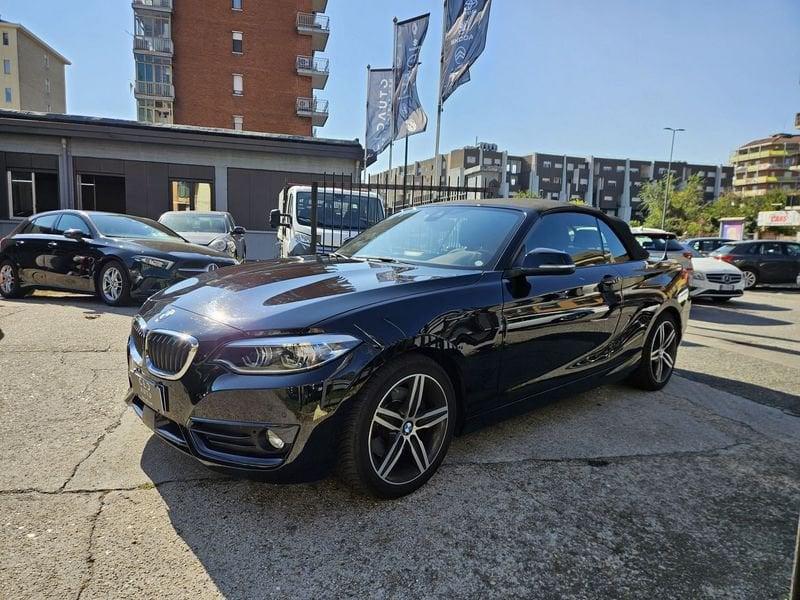 BMW Serie 2 220d Cabrio Luxury auto my18