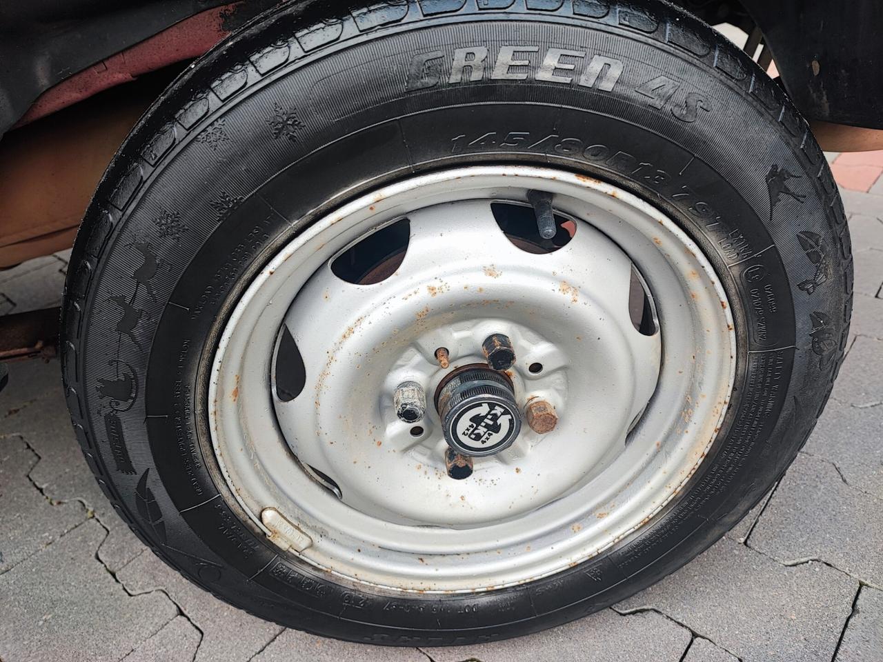 Fiat Panda 1100 4x4 GPL - Gancio Traino e Mozzi liberi