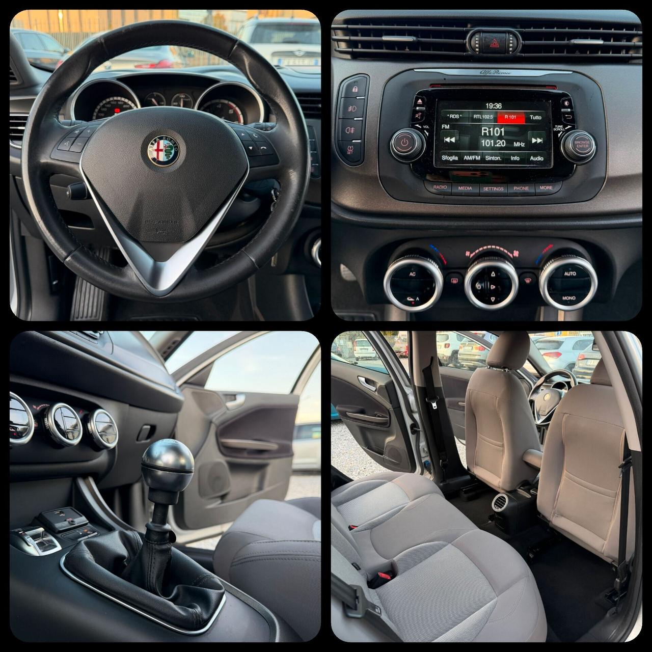 Alfa Romeo Giulietta 1.6 JTDm-2 105 CV SENSORI PDC CRUISE OK NEOPATENTATI