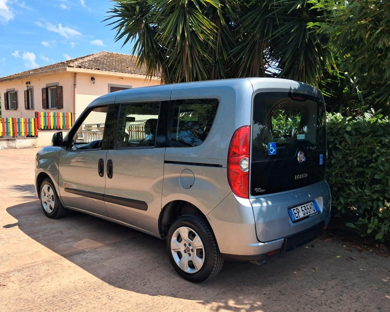 Fiat Doblo Doblò 1.6 mjet PIANALE RIBASSATO TRASPORTO DISABILI 4 piu 1