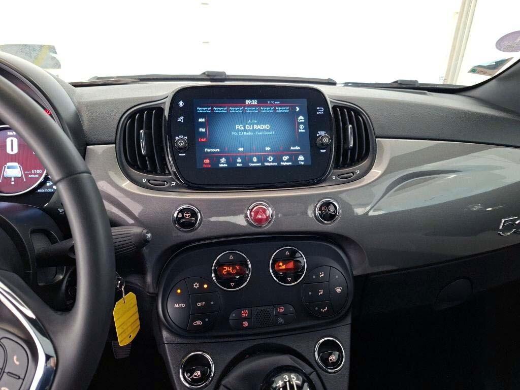 Fiat 500 1.0 Hybrid Dolcevita Unico Proprietario Interni Pelle Bianca