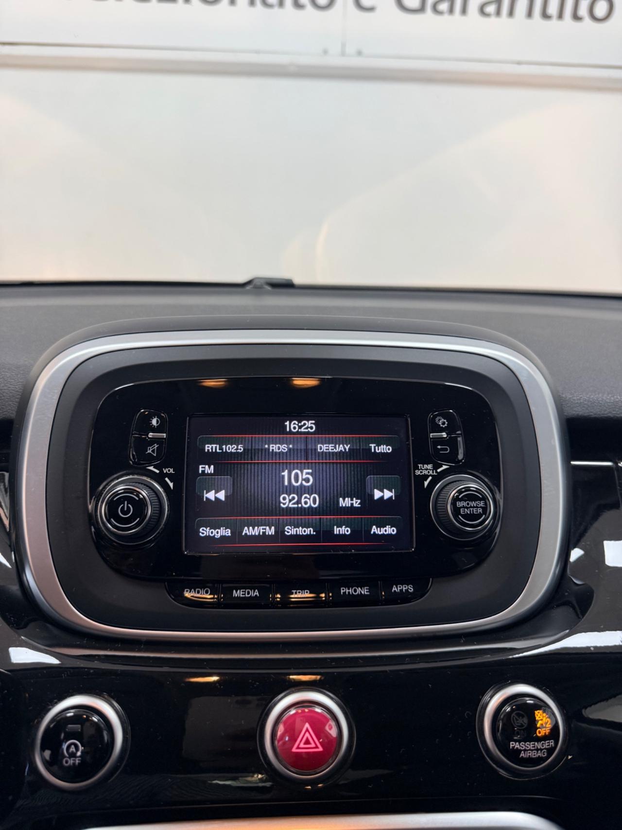 Fiat 500X 1.6 MJT 120 CV Lounge NEOPATENTATI 10/2016 Euro 6