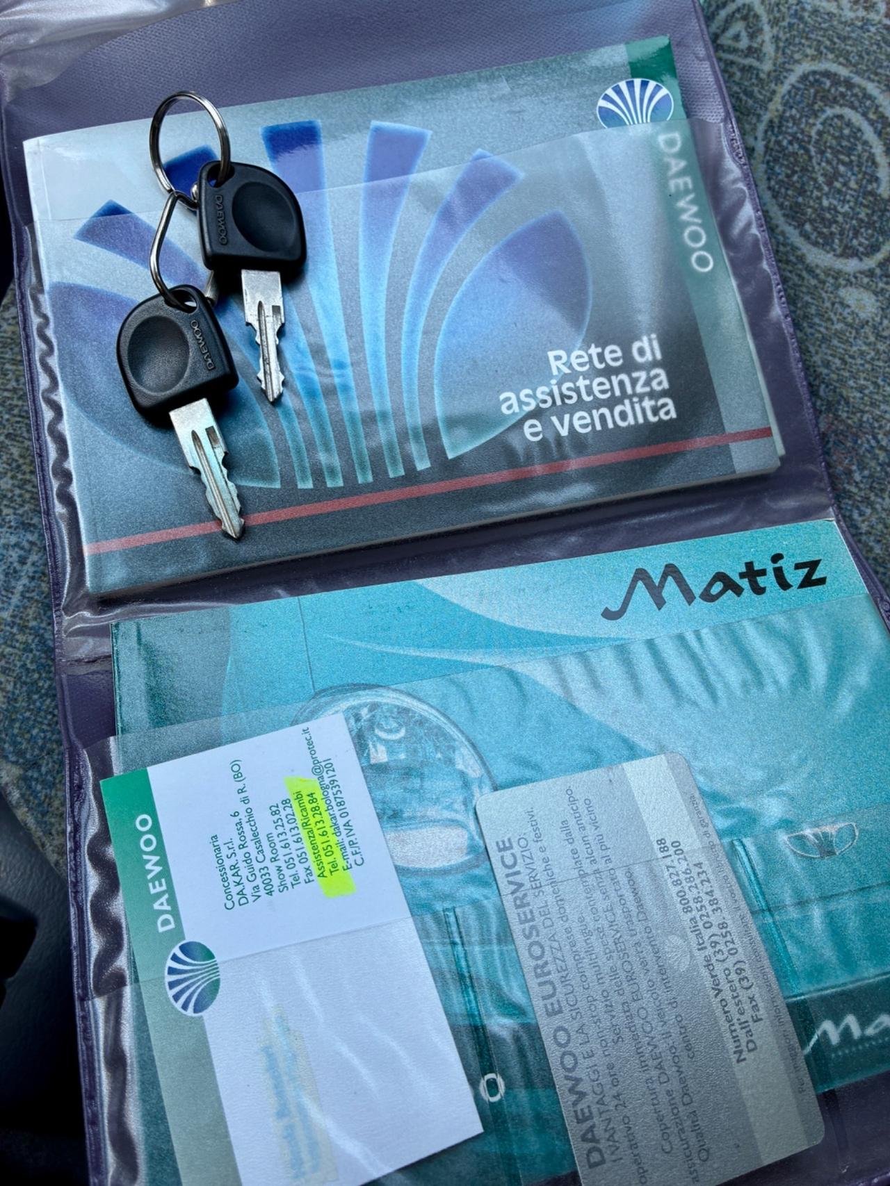 Daewoo Matiz 800i cat SE Star