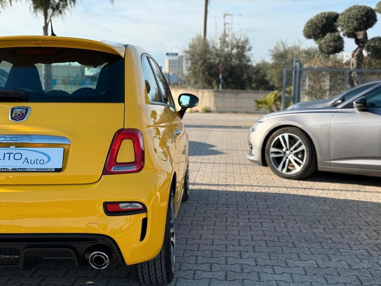 Abarth 595 1.4 Turbo T-Jet 145 CV Giallo Modena 14.000 km