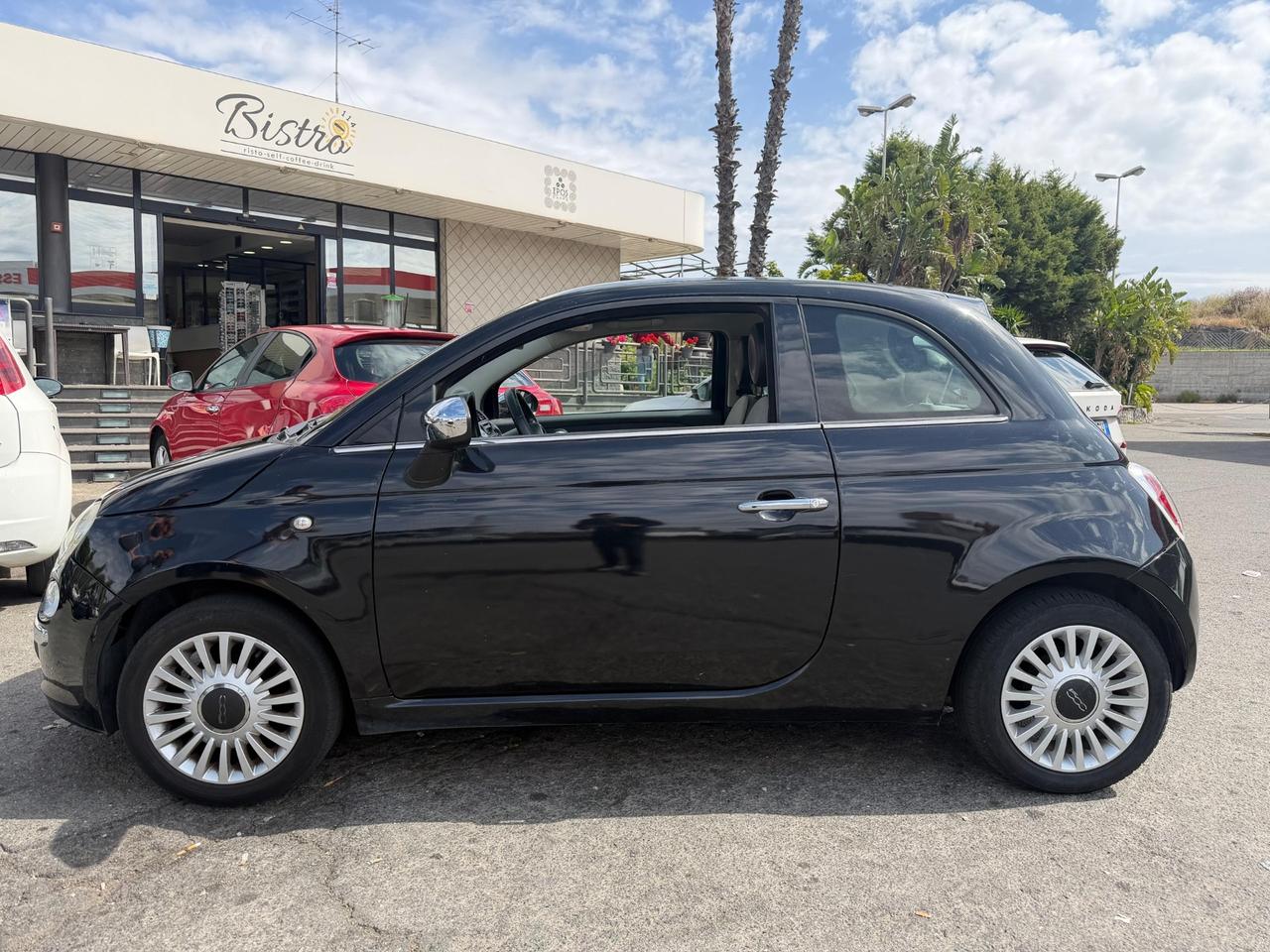 Fiat 500 1.2 lounge tetto cerchi comandi volante pelle
