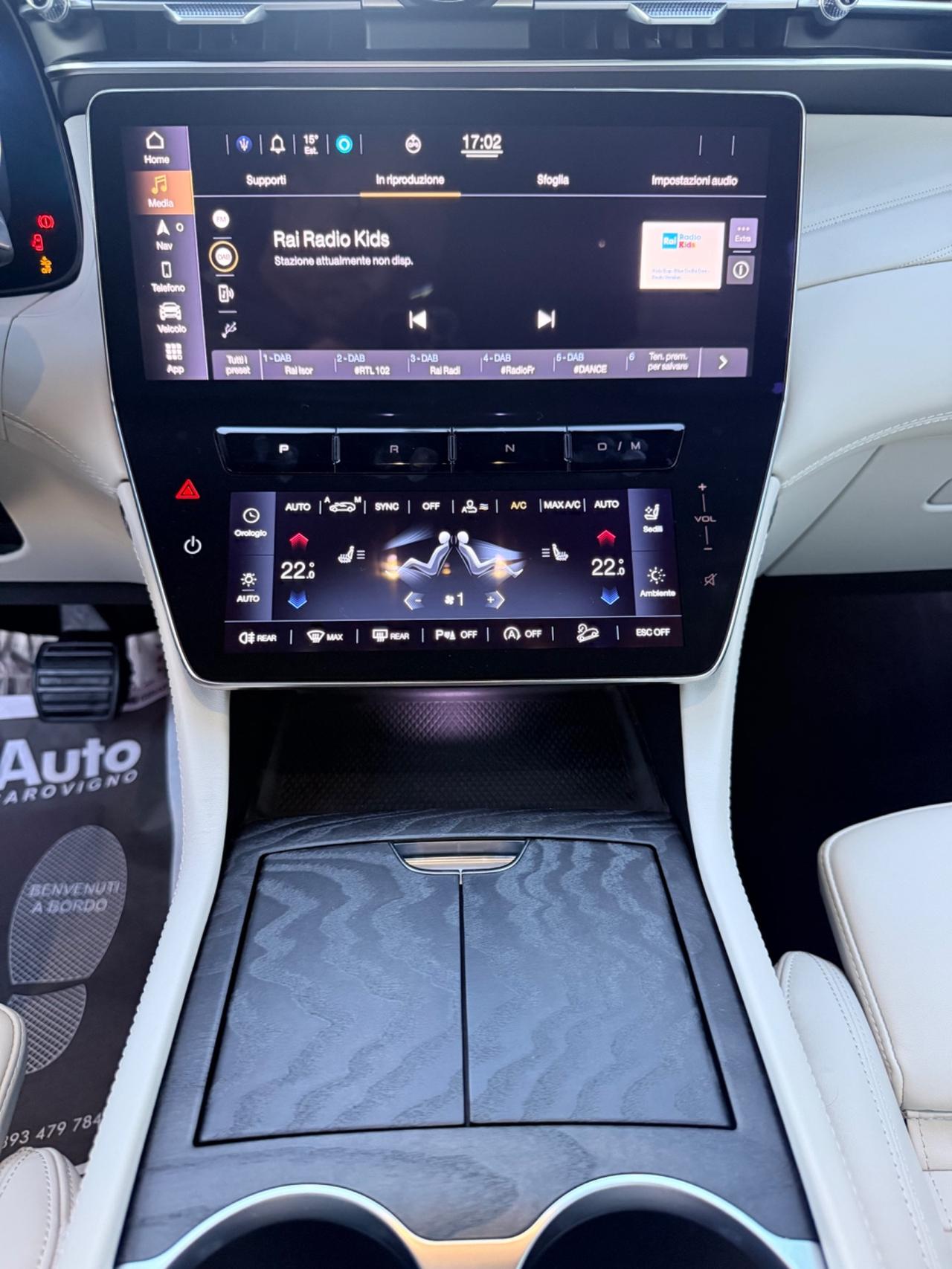 Maserati Grecale MHEV (BENZINA/ELETTRICXA) 300 CV GT ,VIRTUAL COCKPIT,LUCI SOFFUSE,APPLE CARPLAY,TELECAMERA