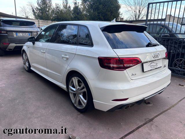 AUDI A3 SPB 2.0 TDI 184 CV S tronic Sline Quattro solo app