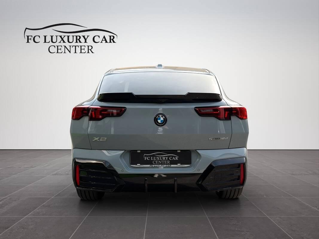 BMW X2 Sdrive 18d MSport Pro Grigio Brooklyn met
