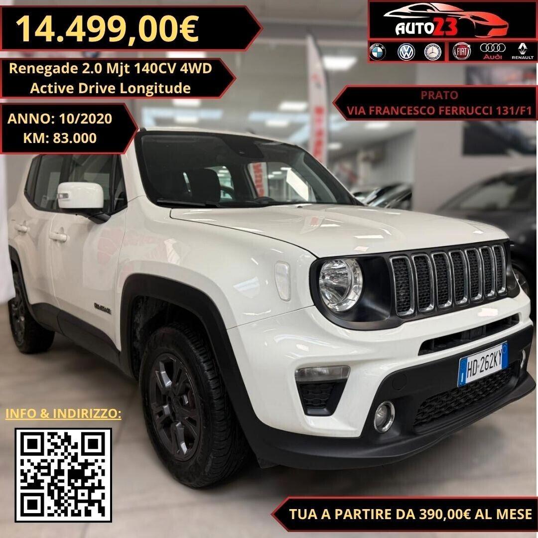 Jeep Renegade 2.0 Mjt 140CV 4WD Active Drive Longitude