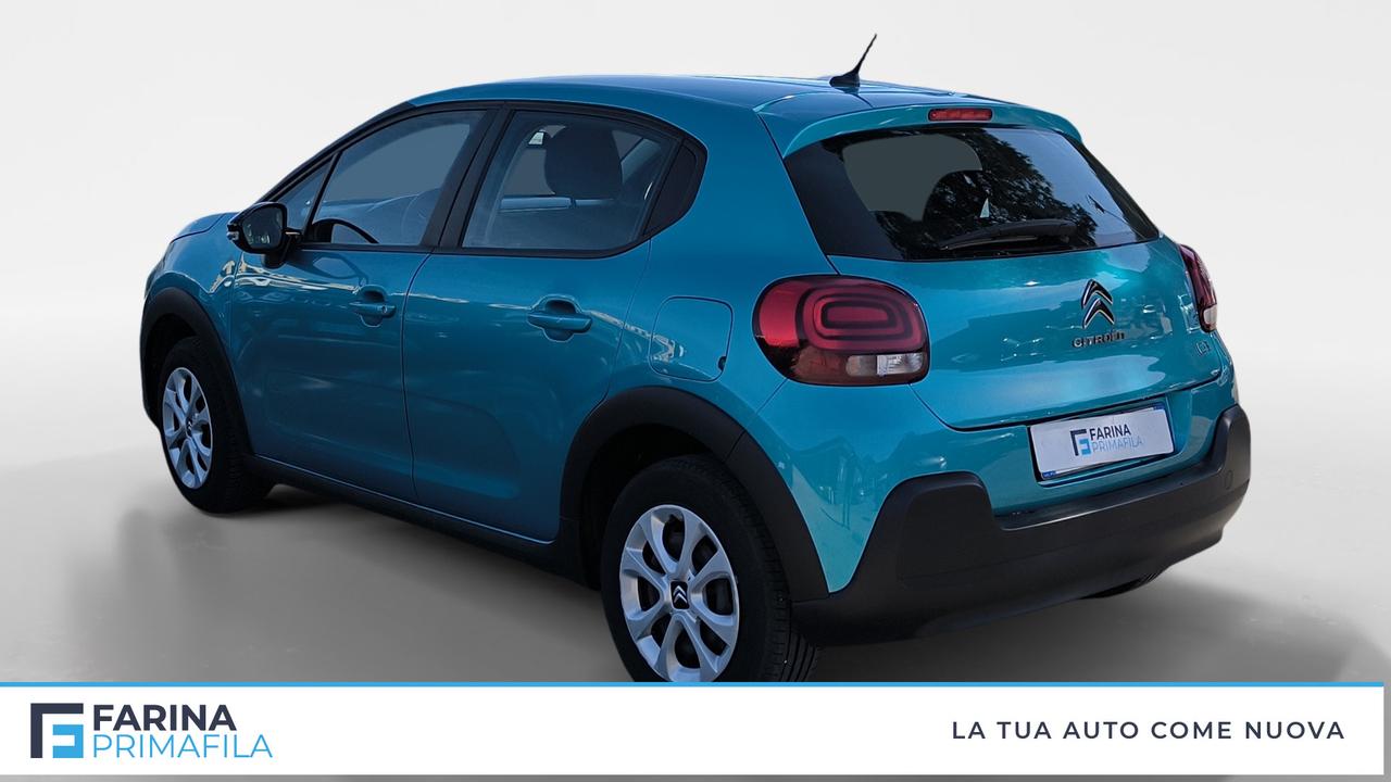 CITROEN C3 III 2017 - C3 1.2 puretech Feel s&s 83cv neopatentati my20