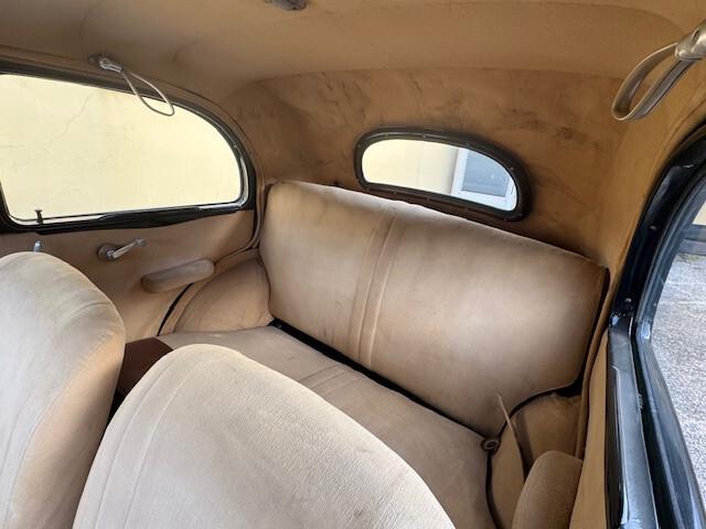 Fiat 1100 E "MUSONE" TARGA ORIGINALE '52