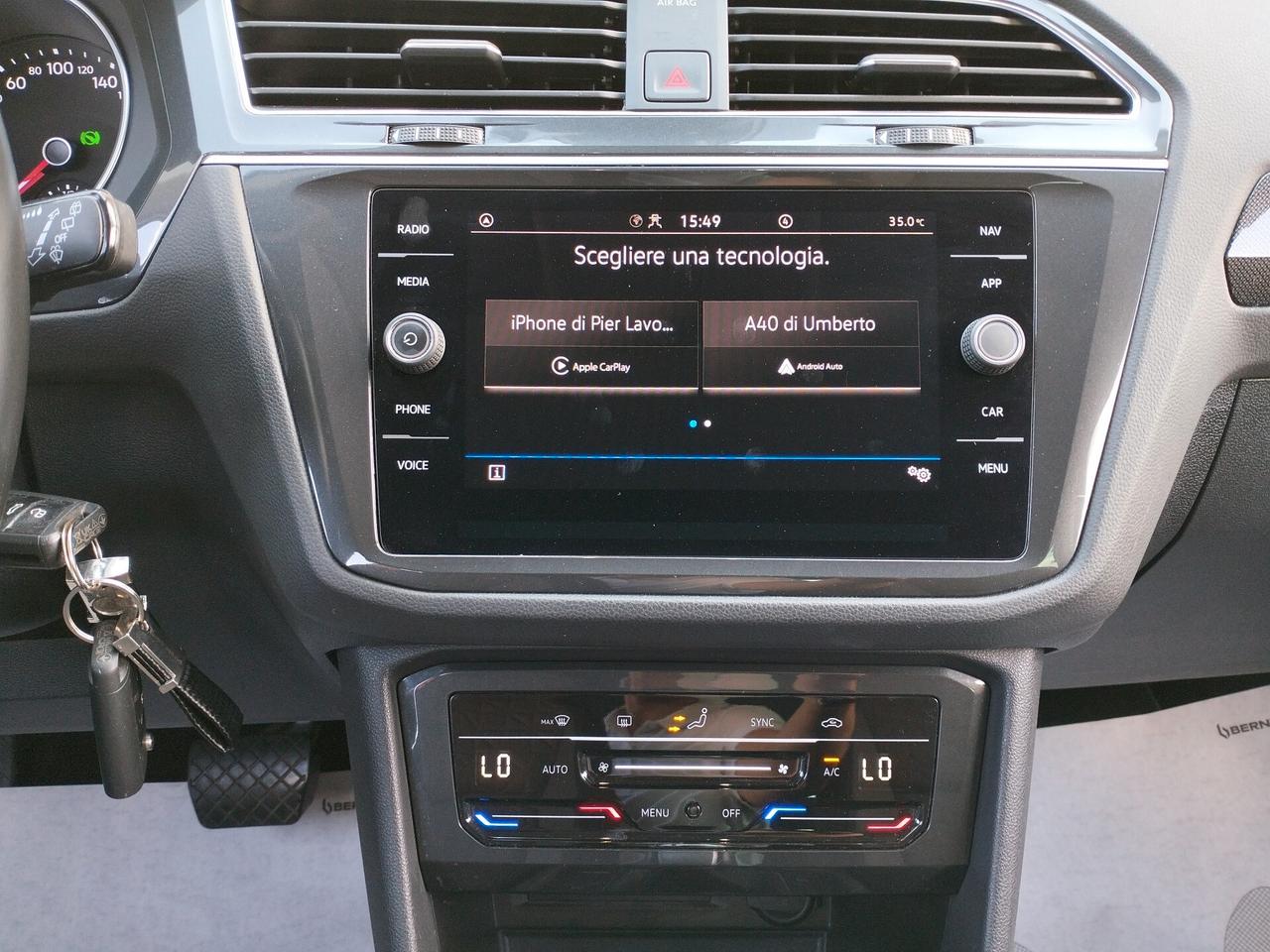Volkswagen Tiguan, II 2021 2.0 tdi Life 150cv dsg IVA ESPOSTA