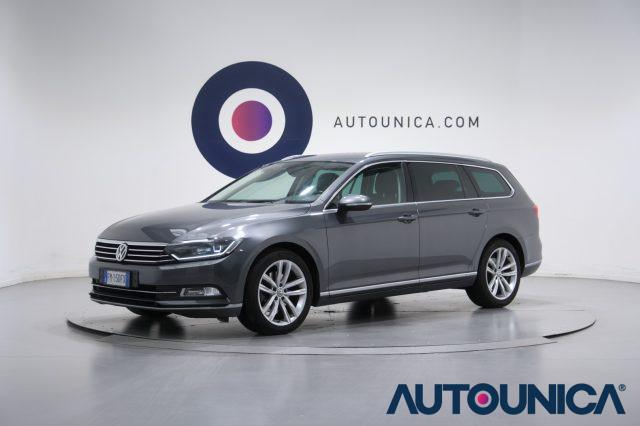 VOLKSWAGEN Passat Variant 2.0 TDI 190 CV DSG HIGHLINE BMT FARI LED
