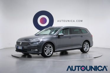 VOLKSWAGEN Passat Variant 2.0 TDI 190 CV DSG HIGHLINE BMT FARI LED