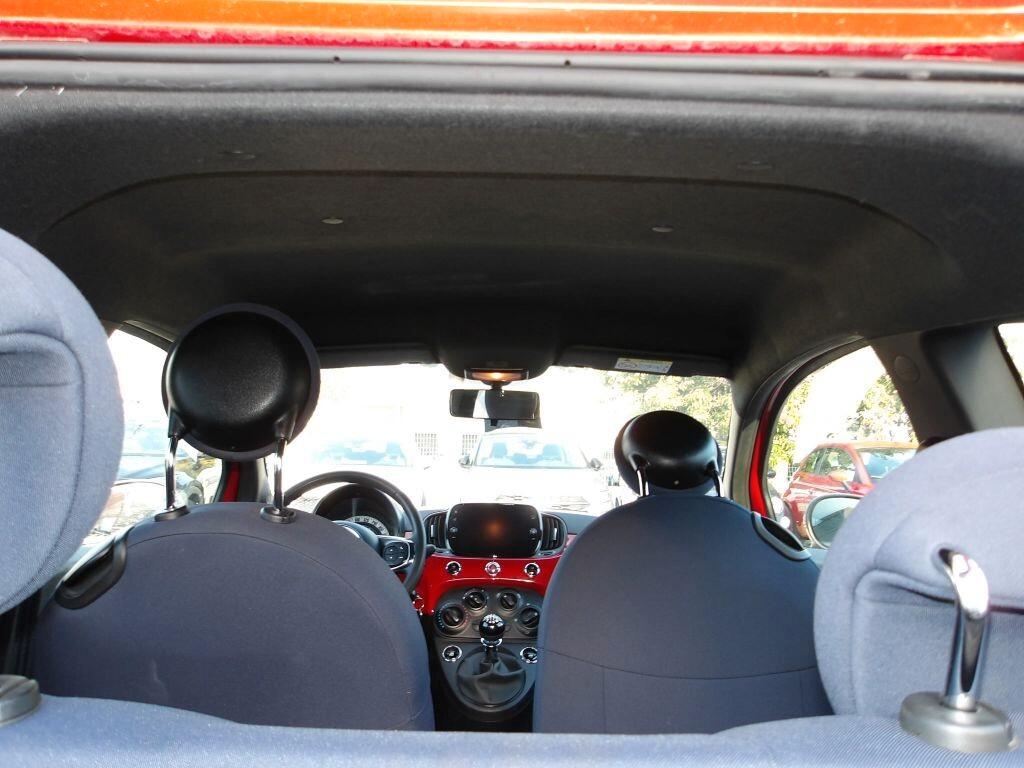 Fiat 500 1.0 Hybrid Red